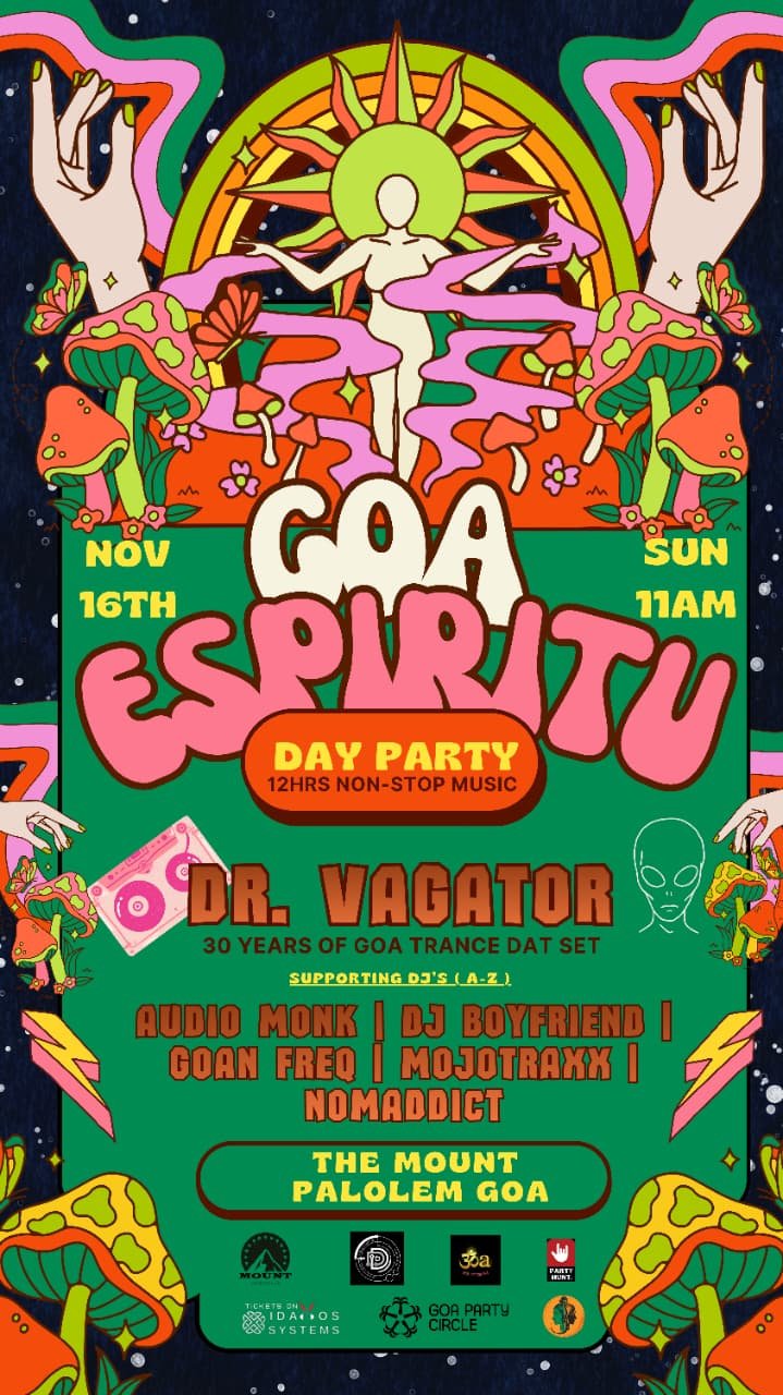 Goa Espiritu flyer 16 november day party